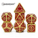 Metal Dice Set 7 Pcs