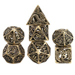 7 Copper Hollow dice