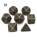 Metal Dice Set 7 Pcs