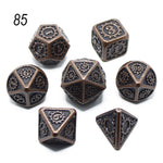 Metal Dice Set 7 Pcs