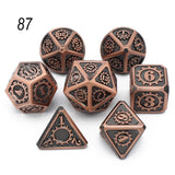 Metal Dice Set 7 Pcs