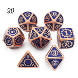 Metal Dice Set 7 Pcs