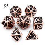 Metal Dice Set 7 Pcs