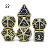 Metal Dice Set 7 Pcs