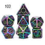 Metal Dice Set 7 Pcs