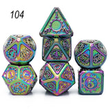 Metal Dice Set 7 Pcs