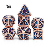 Metal Dice Set 7 Pcs